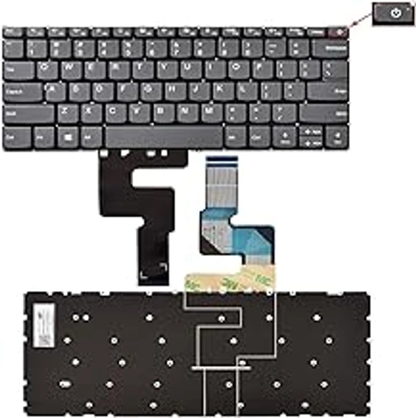HB Plus 320-14ISK Laptop Keyboard Compatible for Lenovo 320-14ISK 320S-14IKB 320S-14IKBR 320-14AST 320-14IAP 330-14ISK 330-14 330S-14 520-14isk 520-14ast 520-14 with ON Off Laptop Keyboard