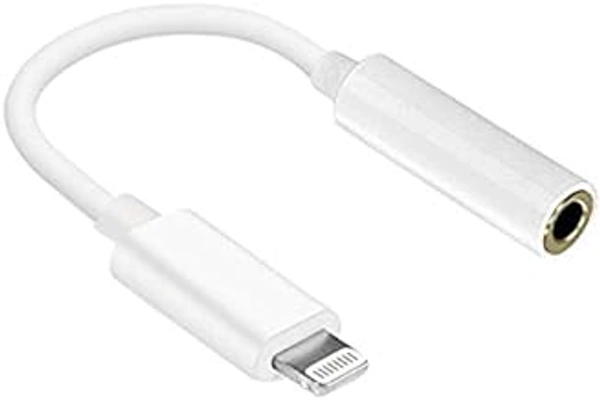 HB PLUS 3.5 mm Headphone Jack Lightning Adapter Connector Only Supported Music Control Audio Adapter for iPhone