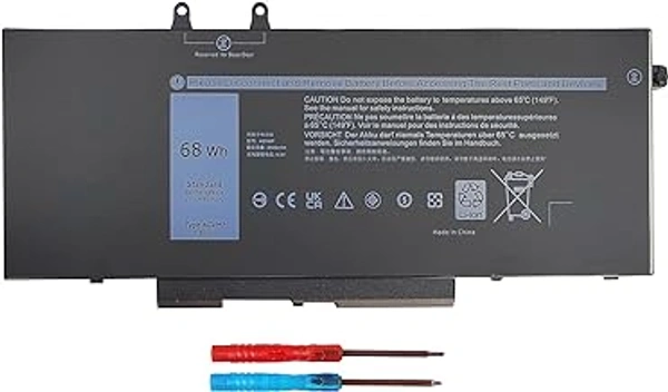 HB Plus 4GVMP Laptop Battery Compatible for Dell Latitude 5400 5500 5410 5510 Precision 3540 3550 Inspiron 7590 7591 7791 2-in-1 1V1XF R8D7N RF7WM 9JRYT 09JRYT 09JRYRY 0X77XY 0C5GV2 Laptop Battery