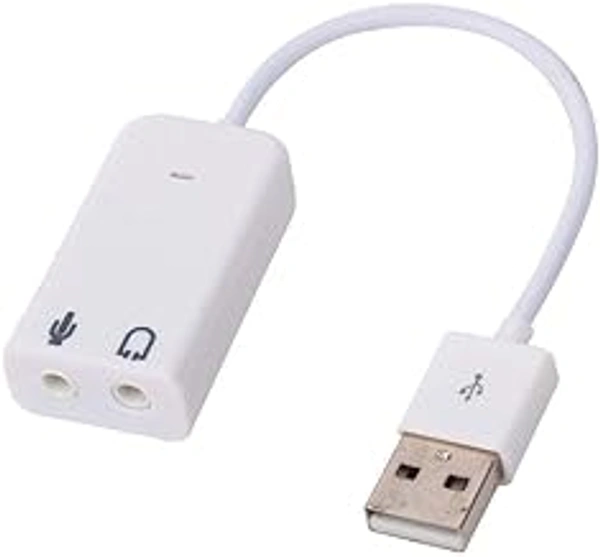 HB PLUS 7.1 Channel USB External Sound Card Audio Adapter