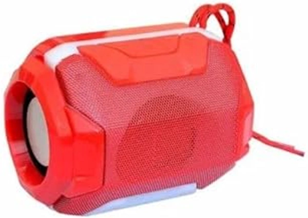 HB PLUS Bluetooth Speaker A005 5 Watt x 2 Portable Outdoor Speaker (Red)