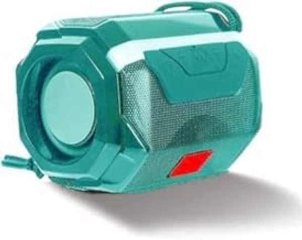 HB PLUS Bluetooth Speaker A005 5 Watt x 2 Portable Outdoor Speaker (Green)