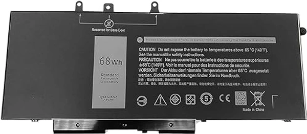 HB PLUS GJKNX Laptop Battery Compatible for Dell Latitude E5480 E5580 E5490 E5491 E5590 E5591 Precision 15 3520 M3530 Series Notebook 93FTF GD1JP DY9NT 5YHR4 451-BBZG