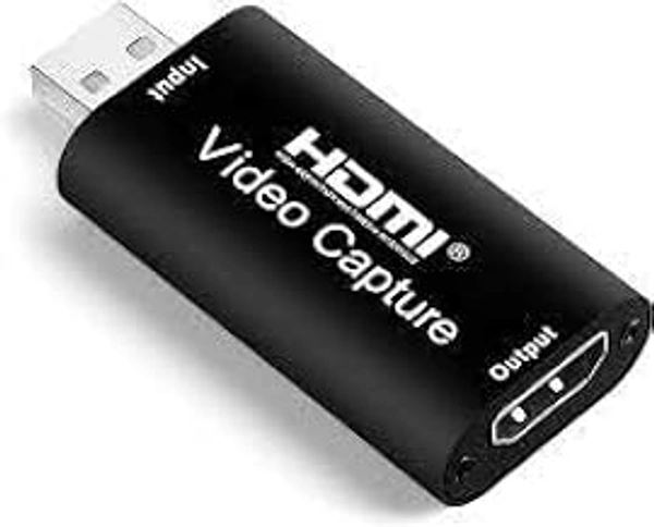 HB PLUS HDMI to USB 2.0 Record to DSLR Camcorder Audio Video Capture Cards 1080P 60fps Action Cam Computer Capture Device for Live Broadcasting Gaming (USB 2.0 HDMI) Teaching Streaming