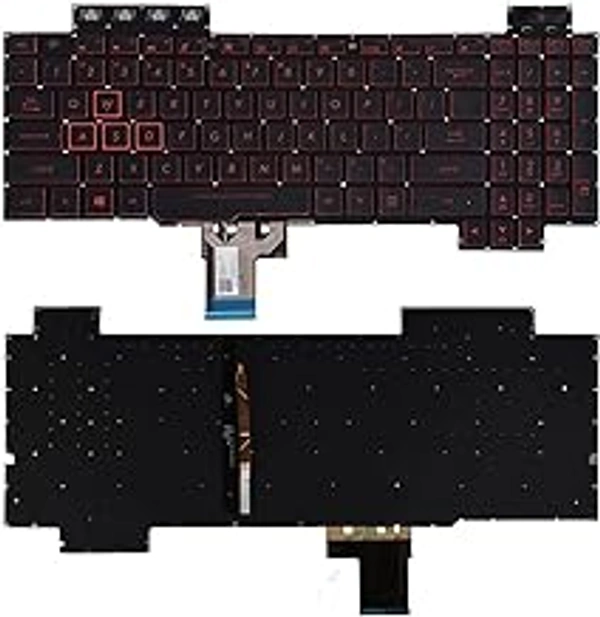 HB PLUS Laptop Keyboard Compatible for Asus TUF Gaming FX504 FX504GM FX504GD FX504GE Flying Fortress FX86S FX86F FX80F FX80GE Light Backlight