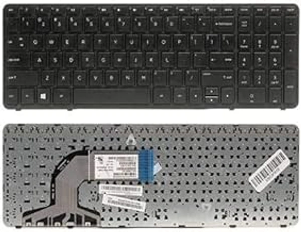 HB PLUS Laptop Keyboard Compatible for HP Pavilion 15 15-A 15-E 15-F 15-H 15-N 15-G 15-S Series 250 G3 255 G3 250 G2 255 G2 749658-001 PK1314D2A00 TPN-Q118TPN-F113 (Black)