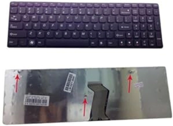 HB PLUS Laptop Keyboard Compatible for Lenovo IdeaPad G580 G580A G585 Z580 Z585 N580 P580 P585 Laptop Keyboard keypad - 1