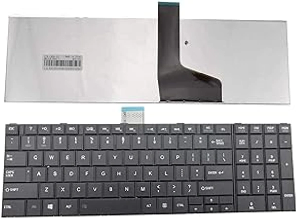 HB PLUS Laptop Keyboard Compatible for Toshiba C850 NSK-TM0GQ Keyboard Black