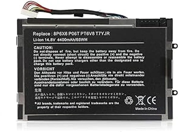 HB Plus M11x PT6V8 Laptop Battery Compatible for Dell Alienware M11x M14x R1 R2 R3 8p6x6 P06t Pt6v8 T7yjr 08p6x6 Laptop Battery