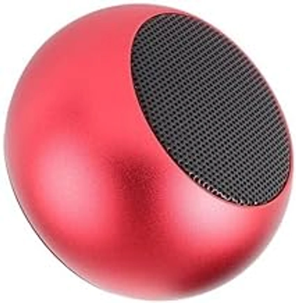 HB PLUS M3 Colorful Wireless Bluetooth Speakers Mini Electroplating Round Steel Speaker (Random Color) (Multicolor)