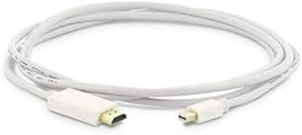 HB PLUS Mini DisplayPort Thunderbolt 2 to HDMI Male to Male Cable 1.8m Mini DP to HDMI Gold Platted Compatible with HDTV Laptop Monitor Projector etc