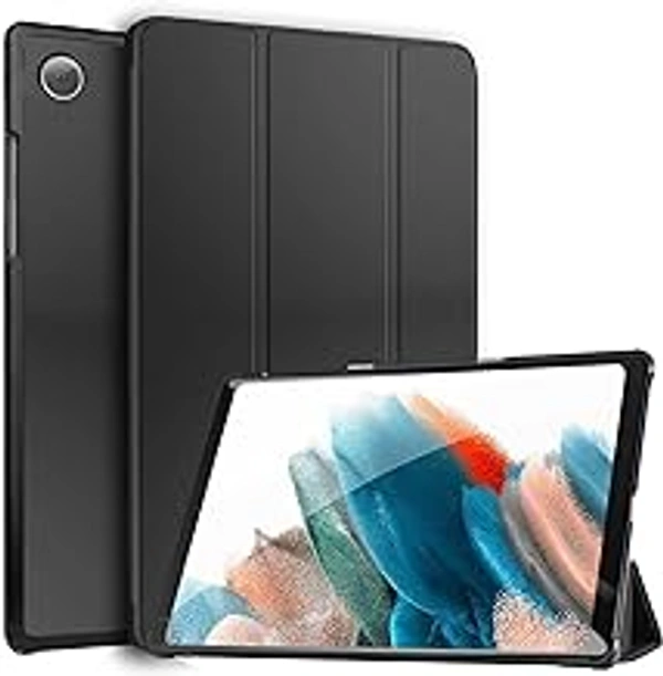 HB PLUS Smart Trifold Stand Case Cover Compatible for Samsung Galaxy Tab with Hard Back Flip.