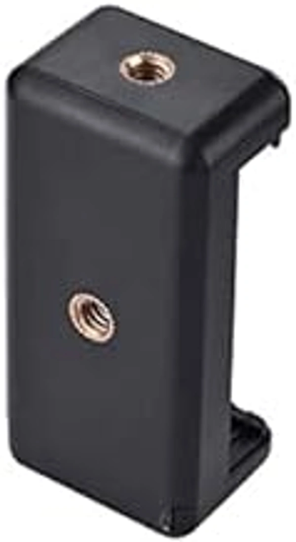 HB PLUS Universal Monopod Holder Clip for Mobile Camera Holder and Tripod Mount Holder- Black (Pack of 1)