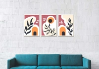 Abstract Boho Leaves 10931123 - A3-3042-CM