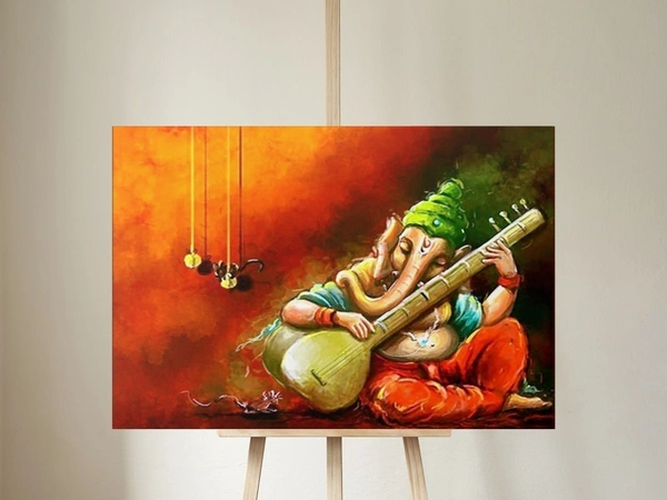 Ganesha Playing Veena