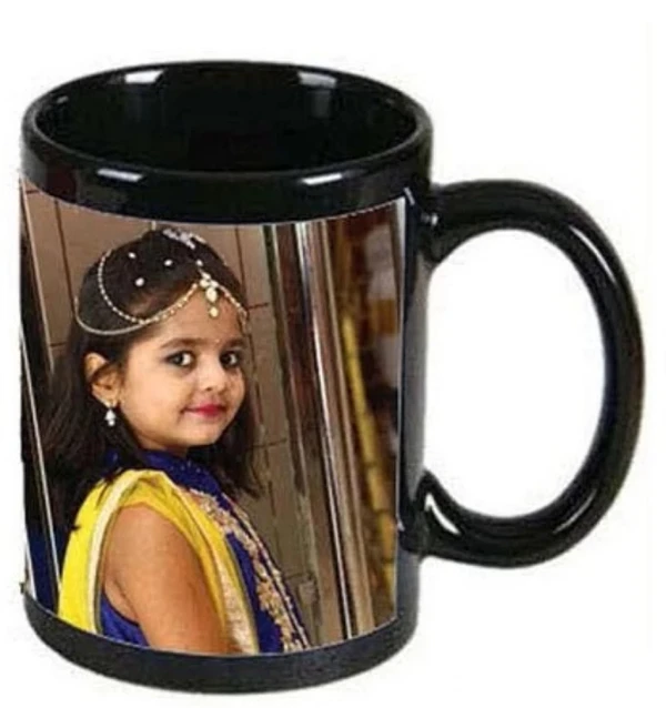 Create Your Own  Personalized Black Mug  - Black