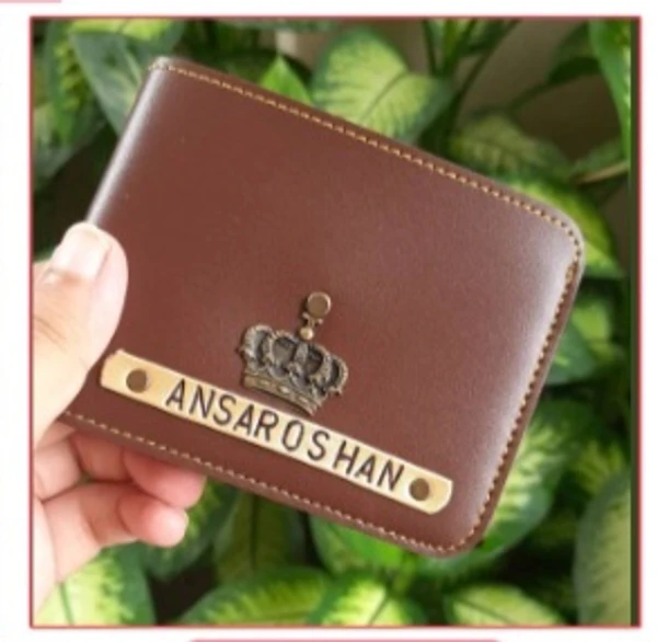 Create Your Own  Customised Wallets - Brown