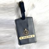 Create Your Own  Luggage Tag - Black