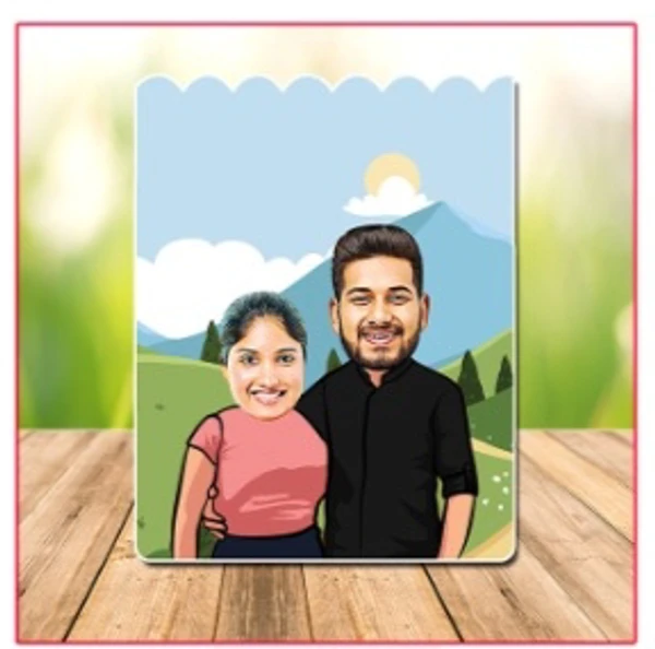 Create Your Own  Single Caricatures Frame 