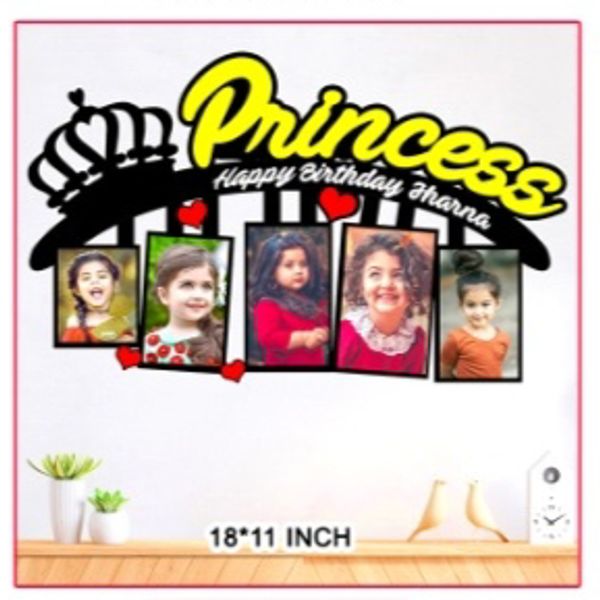 Create Your Own  Princess Frame  - 18*11 Inch