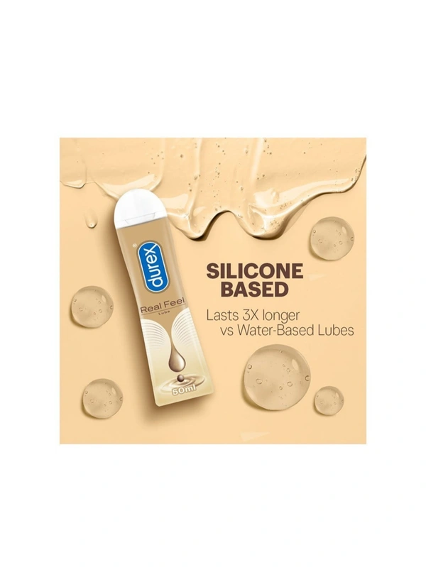 Durex Real Feel Lubricant-Long-Lasting Lube - 50ml