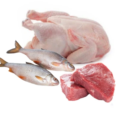 Chicken, Meat & Fish