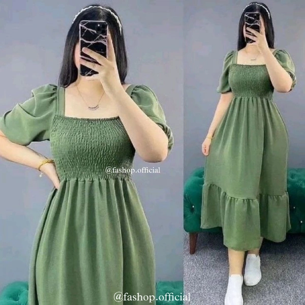 Solid Cute Summer Dress - XL, Lilac