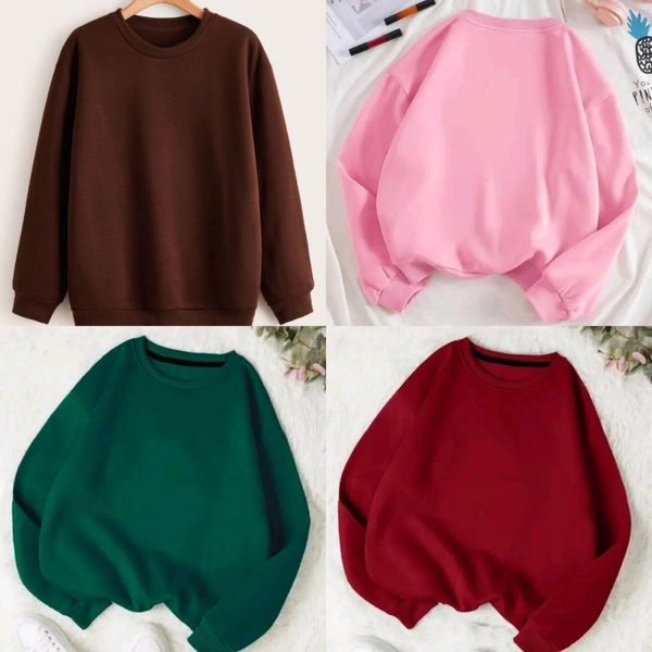 Sweatshirt  - S, Black