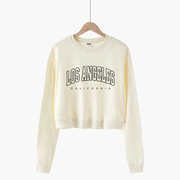 Los Angeles Print Sweetheart - Off White, XL