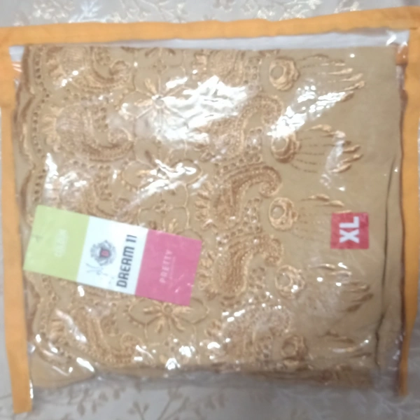 Chicken Plazo  - Free Size, Golden colour