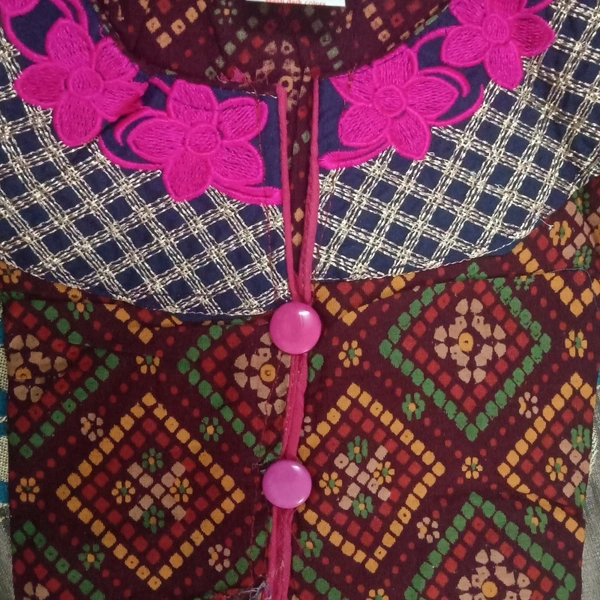 Cotton Printed Kurti - Xl