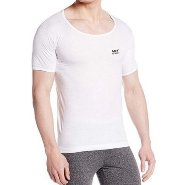 Lux Venus Men Cotton Vest - RNS - White, 80,85,90 cm. available . 
