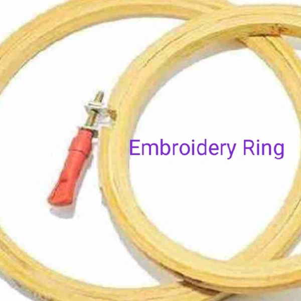 Wooden Embroidery Ring - Set Of 2 Pc. - 