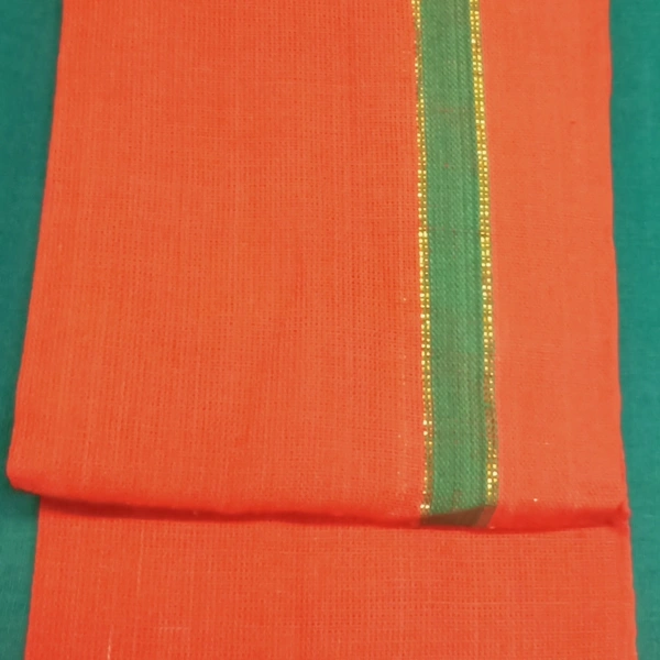 Cotton Gamchha  - orange 