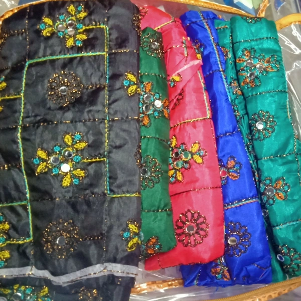 Fancy Blouse Piece 80 Cm.  - mix colours available .