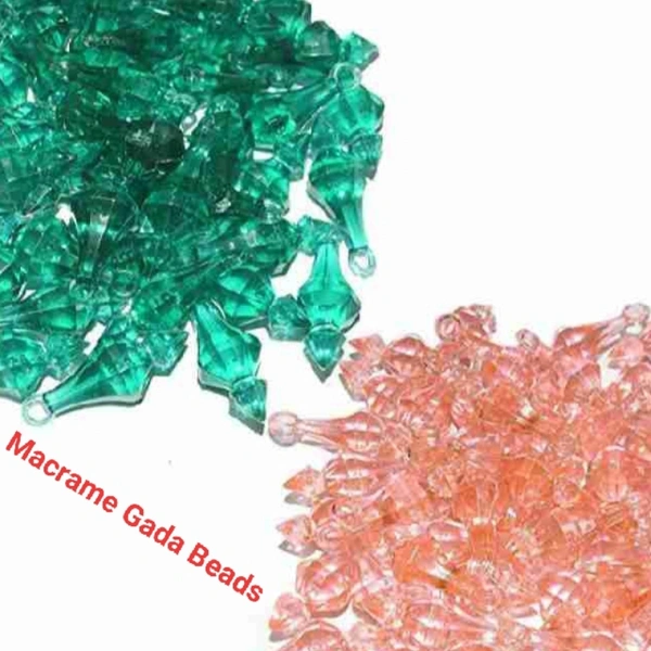 Mekram Moti / Gada Beads  - All colours available . 
