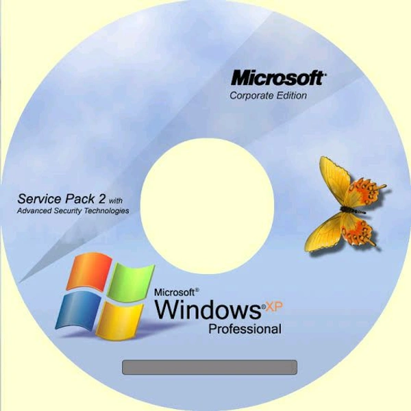 WINDOWS XP OPERATING SYSTEM BOOTABLE DVD WITH PRODUCT KEY
