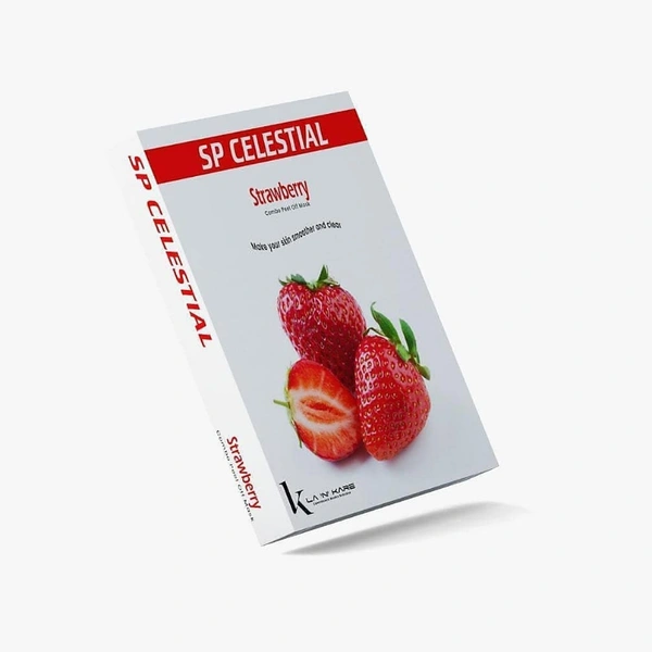 Strawberry Combo Peel Off Face Mask - Pink, 100 Gram