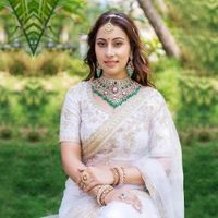 FWVLS BEAUTIFUL WHITE SOFT NET SAREE WITH HEAVY EMBROIDERY WORK - White