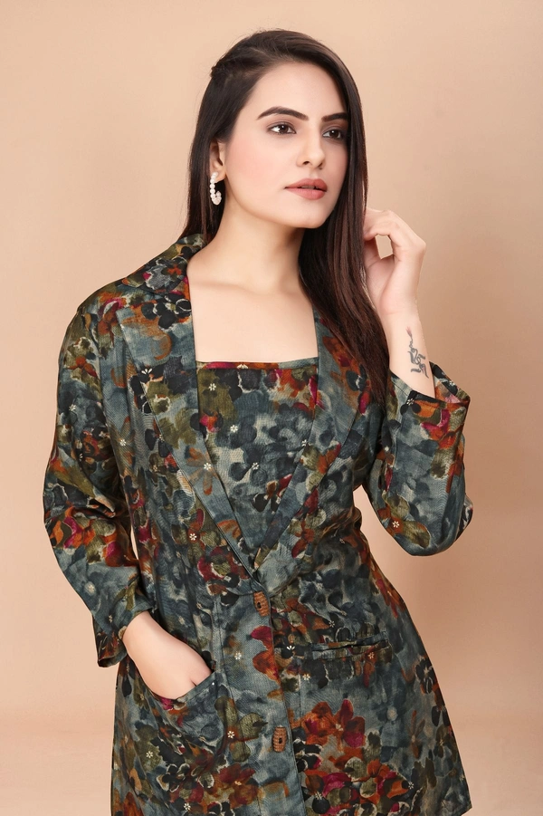GC BEAUTIFUL PRINTED CO-ORD SET TOP BOTTOM - XXL-44