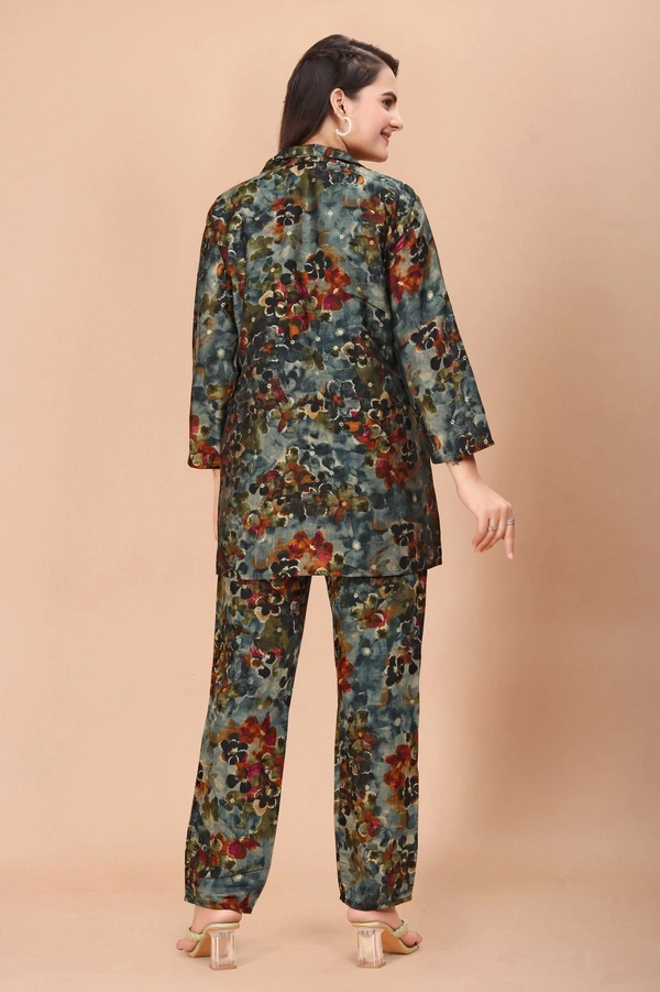 GC BEAUTIFUL PRINTED CO-ORD SET TOP BOTTOM - XXL-44