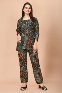 GC BEAUTIFUL PRINTED CO-ORD SET TOP BOTTOM - XXL-44
