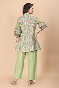 GC PURE COTTON TOP BOTTOM SET - XL-42, GREEN