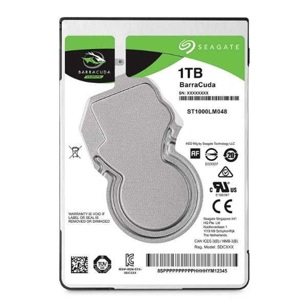 Seagate Barracuda 1TB Internal Desktop Hard Drive