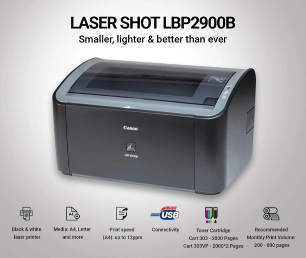 CANON Canon Lbp 2900 (Black) Printer