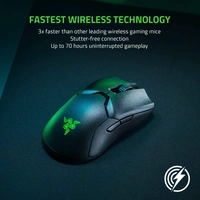 RAZER VIPER ULTIMATE WIRELESS WITH DOCK GAMING MOUSE QUARTZ EDITION