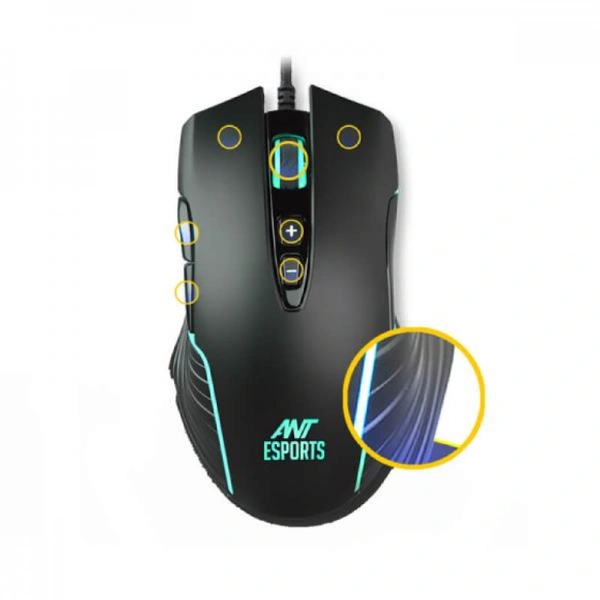ANT ESPORTS GM500 RGB GAMING MOUSE
