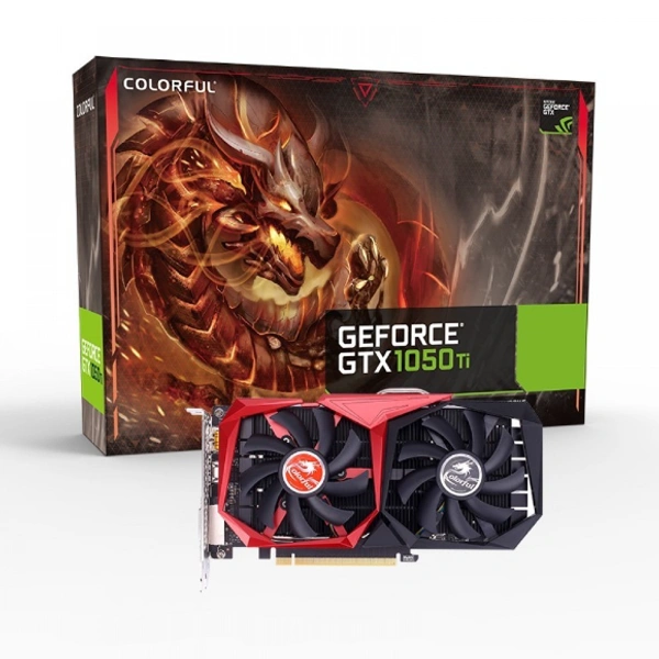COLORFUL GEFORCE GTX 1050 TI NB-4G-V 4GB GDDR5 GRAPHICS CARD