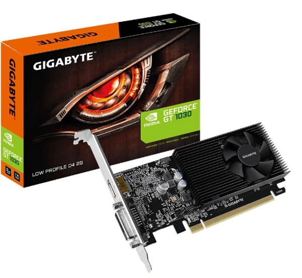 GIGABYTE GEFORCE GT 1030 2GB DDR4 GRAPHICS CARD