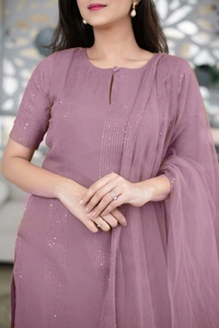 Kurta Set - L, Yellow